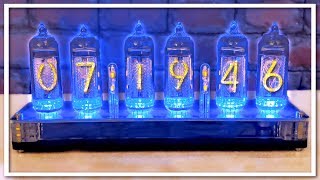 The Coolest Clock Ever: Made of 'Vacuum Tubes' / Nixie Tubes