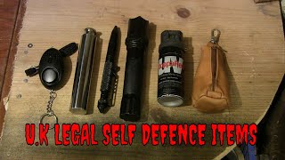 UK Legal Self Defence Items