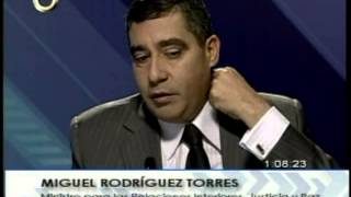 Vladimir Villegas entrevista al ministro Miguel Rodríguez Torres 1