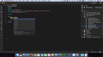 Code Hints in Dreamweaver CC does not work properly on MacOS