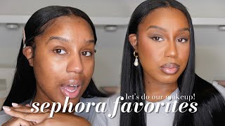 LET&#39;S DO OUR MAKEUP USING SEPHORA FAVORITES! | GIFTS FOR ALL SALES EVENT | NATASHA S.