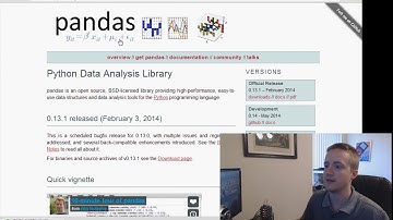 Python and Pandas for Sentiment Analysis and Investing 1 - Download and Installing
