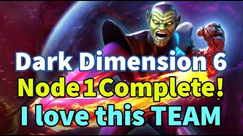 Dark Dimension 6: Node 1 COMPLETE! TOP 1000 IN LEADERBOARD! BABY APOC WORKS! | MARVEL Strike Force