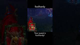 foolhardy — WarCraft 3 dialogue scene