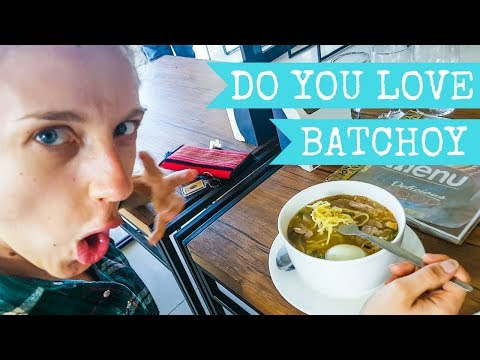 Trying BATCHOY | Just a fun little video in between | Iloilo food delicacy | With BangsBucketList |