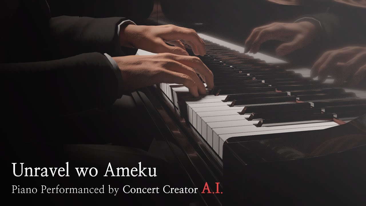 Unravel x Kawaki wo Ameku | A.I. Piano Performance