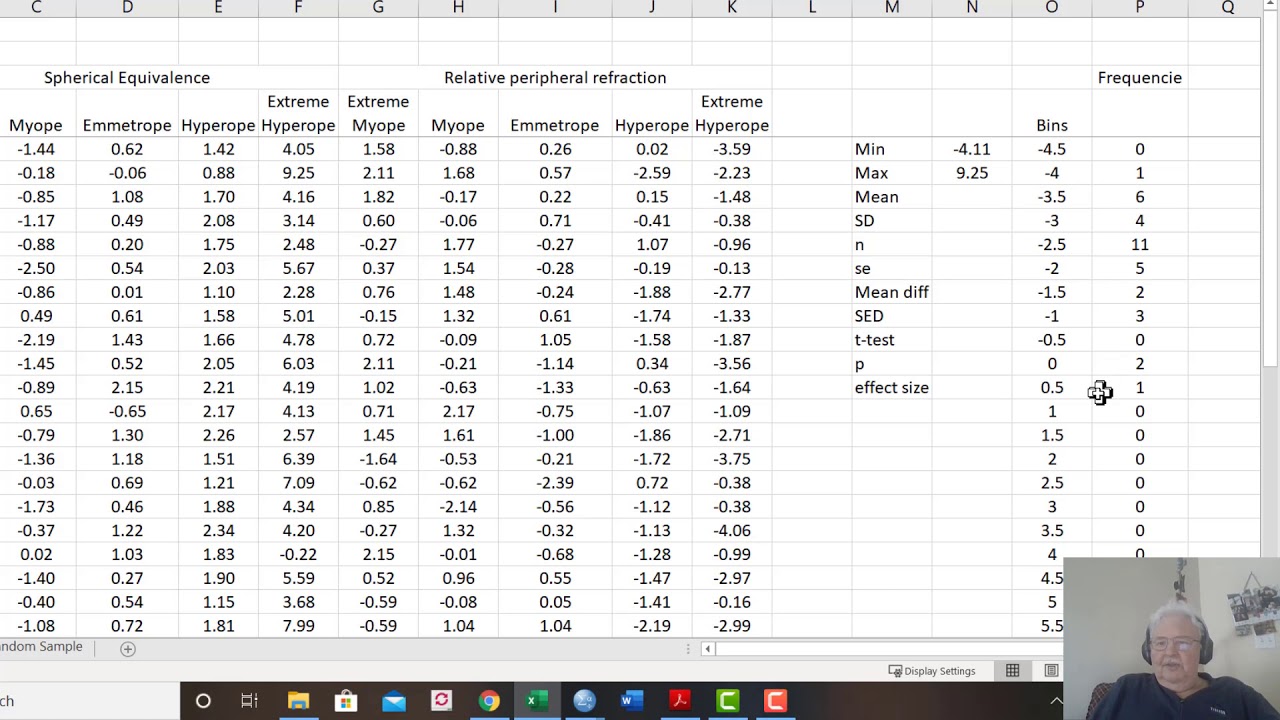 Excel example worksheet - YouTube