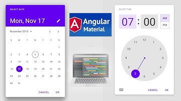 How To Show Date & Time Picker In Popup Window Extended Angular Material with Source Code