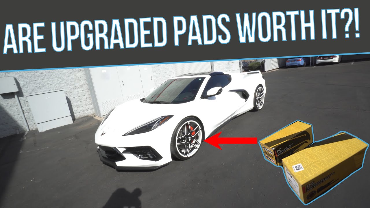 Why We Upgraded The C8 Corvette Brake Pads to Hawk Performance | Are They Worth The Money? 💰