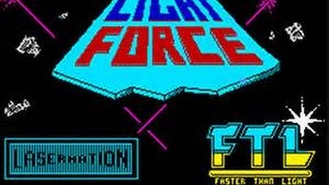 Quick Play of Light Foce on the ZX Spectrum