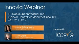 BC Does Subcontracting, Too! - Business Central for Manufacturing 101