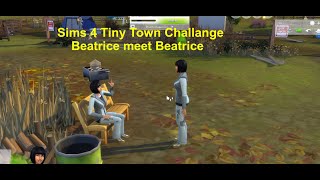 Sims 4 Tiny Town challange Beatrice meet Beatrice