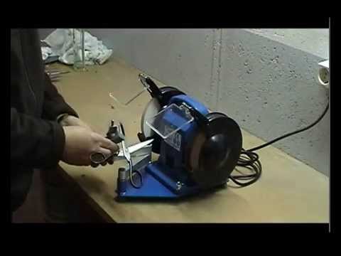 Afiladora de tijeras AT - Scissors sharpening machine 