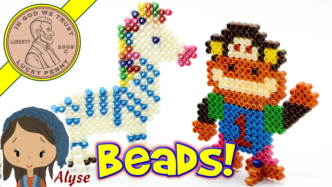 EconoCrafts: Super Beads - 3D Animals