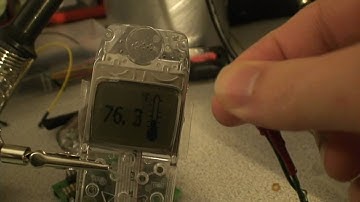 AVR Based Digital Thermometer with Nokia 3310 LCD and Thermistor