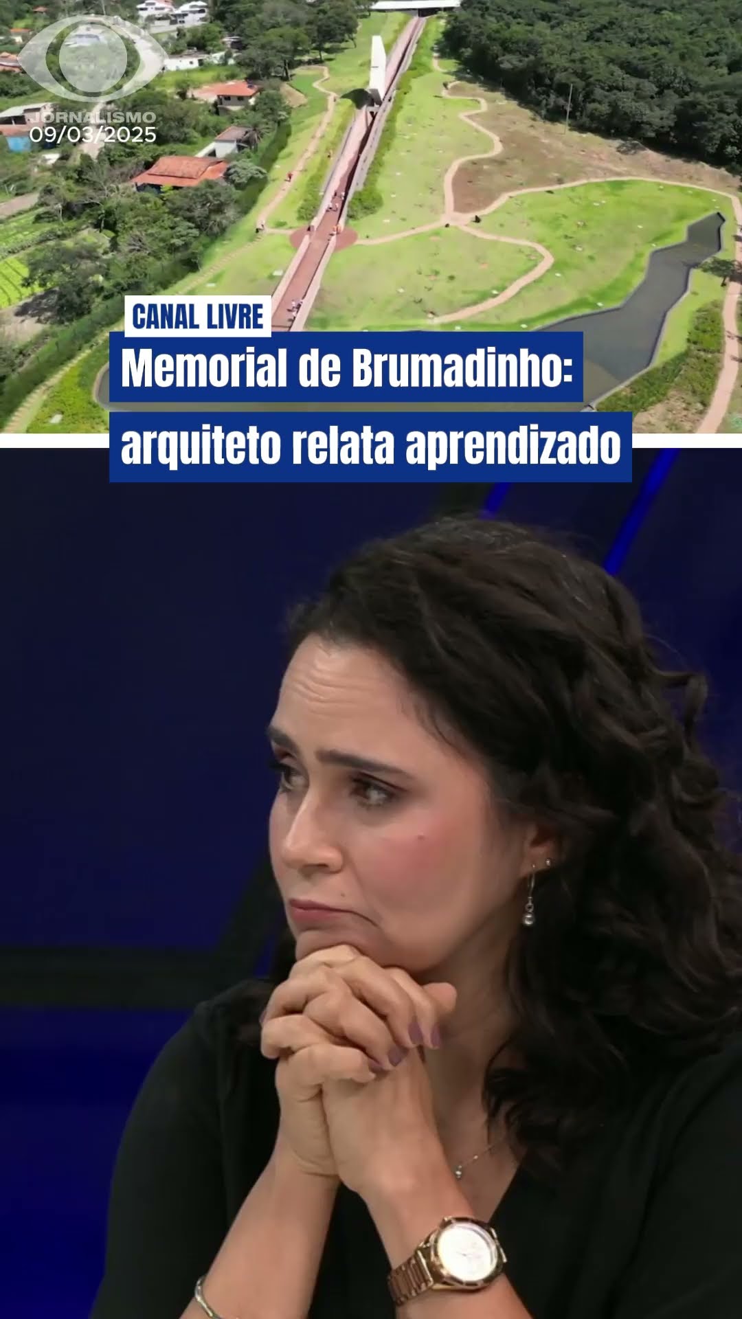 Memorial de Brumadinho: arquiteto relata aprendizado com famílias das vítimas #shorts