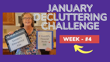 January 2023 Declutter Challenge - Week #4