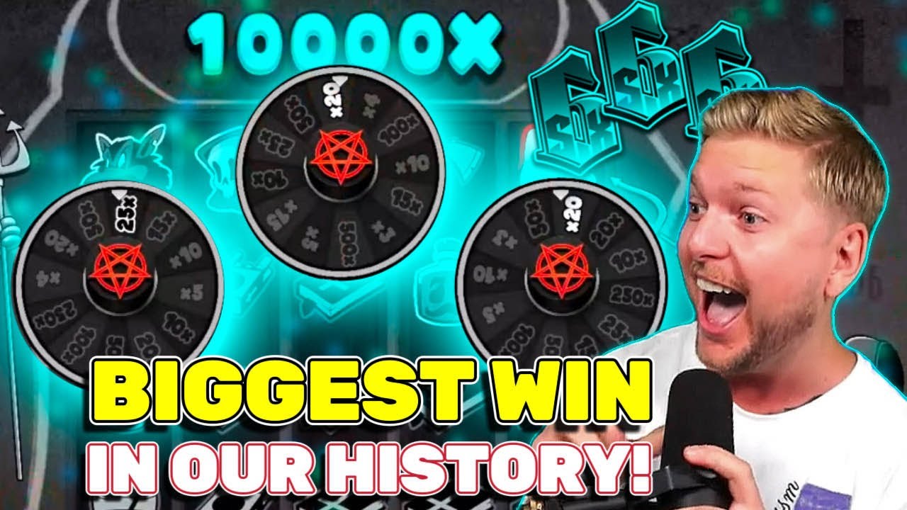 🔥 OUR BIGGEST WIN IN HISTORY! SIX SIX SIX SLOT (10000X) 👿