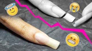 How To Repair A Clean Nail Break Like Nothing Ever Happened Natural Nails Hack