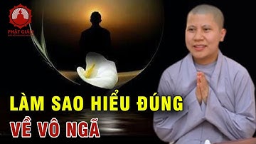 Làm sao để hiểu đúng về vô ngã? SC giác Lệ Hiếu | Phật giáo Việt Nam