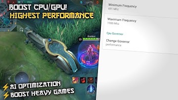 BOOST CPU/GPU! Get High Performance Mode | Stabilize FPS - RC Modz