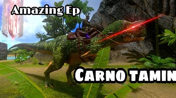 CARNO Taming || Ark survival Evolved mobile || Ep 20 || Mp wizard