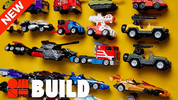 Unboxing The Transformers Vehicles Collection!! | Blokees Wheels C01 | Beat Building