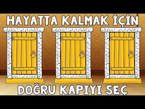 Doğru Kapıyı Seçmelisin - Sadece Çok Dahiler Bu Zeka Bulmacalarının Cevabını Bulabiliyor