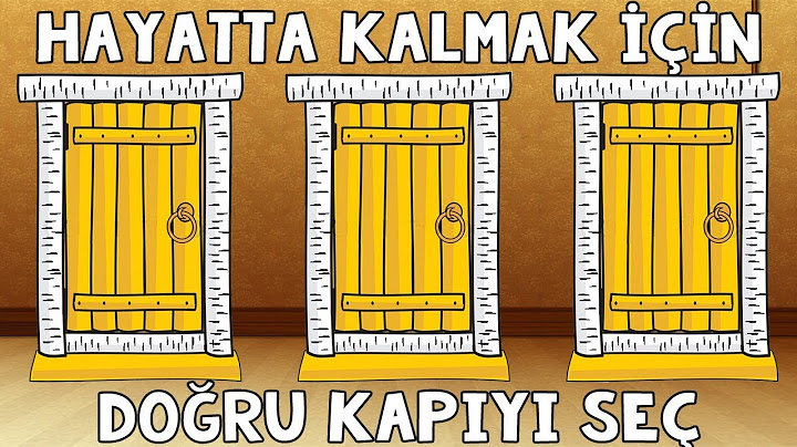 Doğru Kapıyı Seçmelisin - Sadece Çok Dahiler Bu Zeka Bulmacalarının Cevabını Bulabiliyor