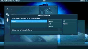 Adding External Sources in XBMC Aeon Skin on DroidPlayer Android TV Box