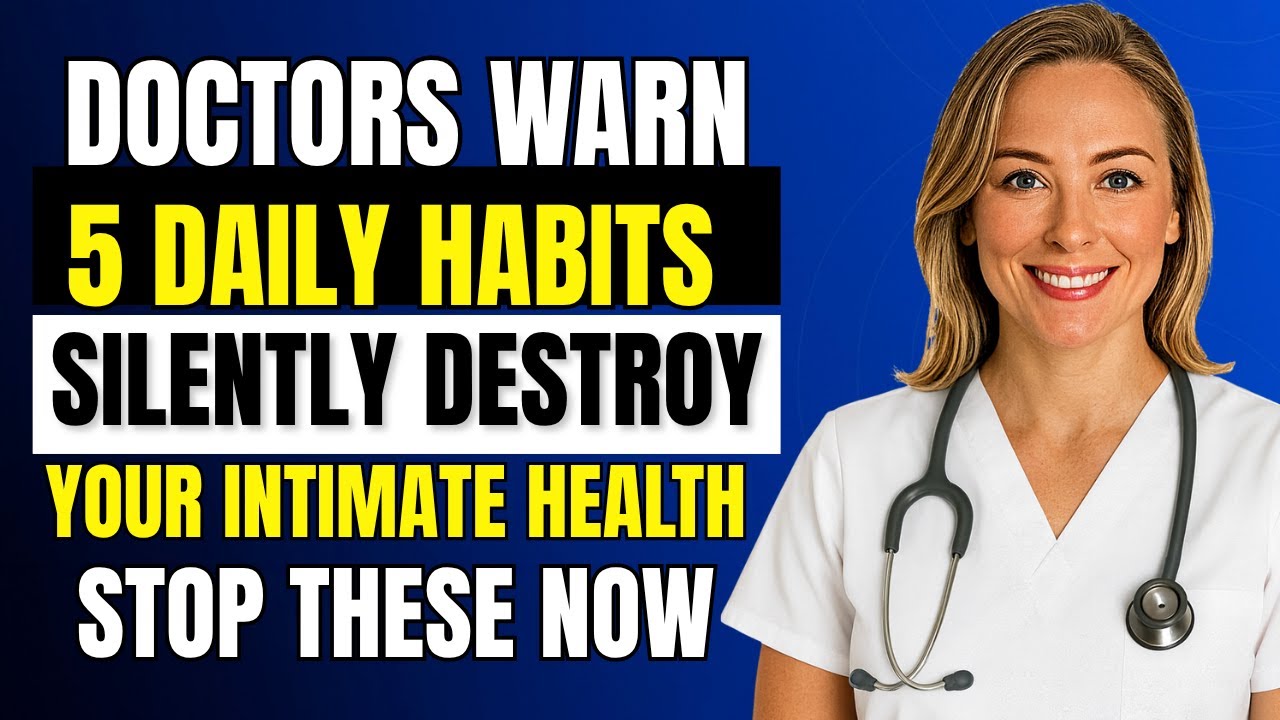 5 Daily Habits Secretly Destroying Your Intimate Health