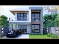 Small House Design | House Design 2storey  | 7.5m x 8m with 4Bedrooms