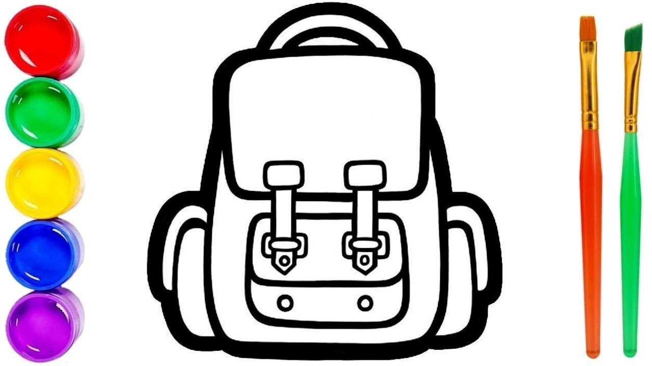 How To Draw A School Bag For Kids Bolalar Uchun Rasm Chizish drawdolls How To Draw A School Bag For Kids Bolalar Uchun Rasm Chizish drawdolls