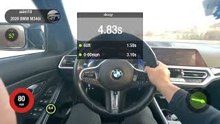 2020 bmw m340i insane launch 🚀 control compilation