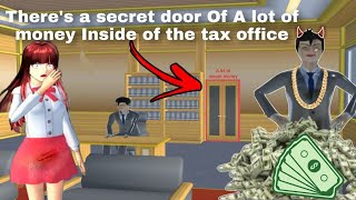There's a New Secret door of a Lot of money Hiding at tax office | SAKURA SCHOOL SIMULATOR