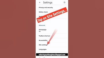 How to Disable Cookies on Google Chrome - Android #shorts #googlechrome #chromesettings