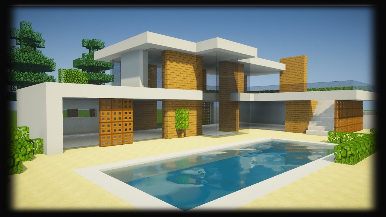 Tuto Grande Villa De Luxe Minecraft