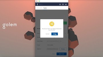 Golem Tutorial: Submitting a Task Part 1 - Basic Settings
