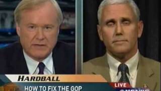 Hardball Mike Pence Wont Say Whether He Believes In Evolution