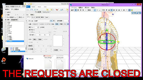 [MMD] Making a model - Request (Doodle Box) (+ DL LINK)