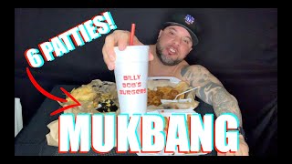 BILLY BOB'S BURGERS *MUKBANG* (Biggest Burger Challenge In Texas)