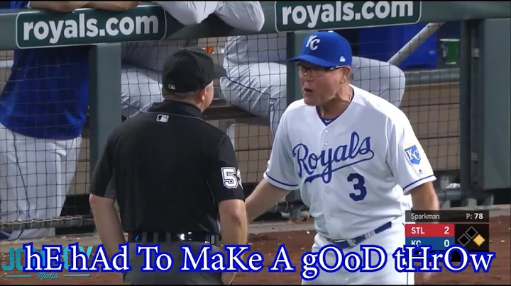 Ned Yost gets ejected for arguing an non interference call, a breakdown