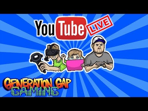 First Live Stream Generation Gap Gaming