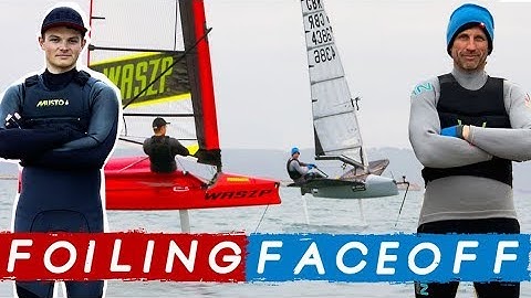 MOTH VS WASZP - FOILING FACE OFF - Full Challenge - Double Olympic Medallist vs Sam Whaley