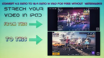 convert your ipad screen ratio(4:3) to mobilescreen ratio(16:9) in ipad with free s/w no clickbait