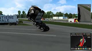 Euro Truck Simulator 2| Volvo Truck’s Wheelie & Chilling with music