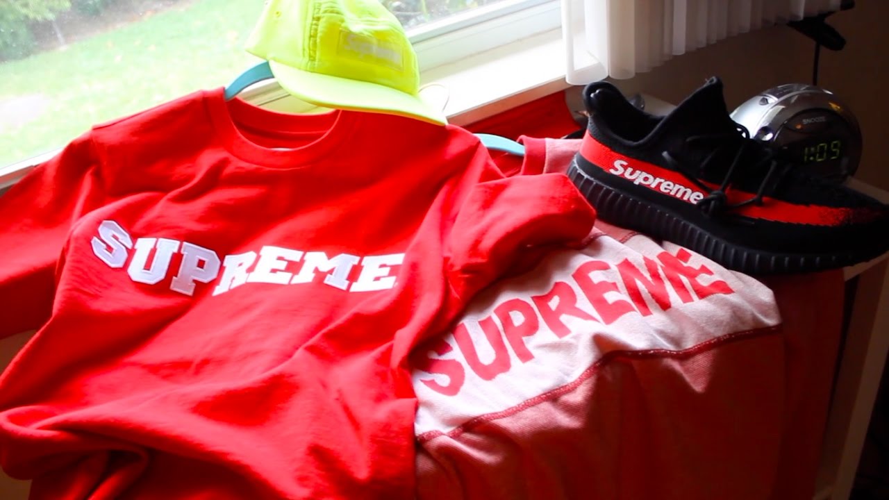 SUPREME OUTFIT CHALLENGE! (MAKING THE ULTIMATE HYPEBEAST FITS!!) - YouTube