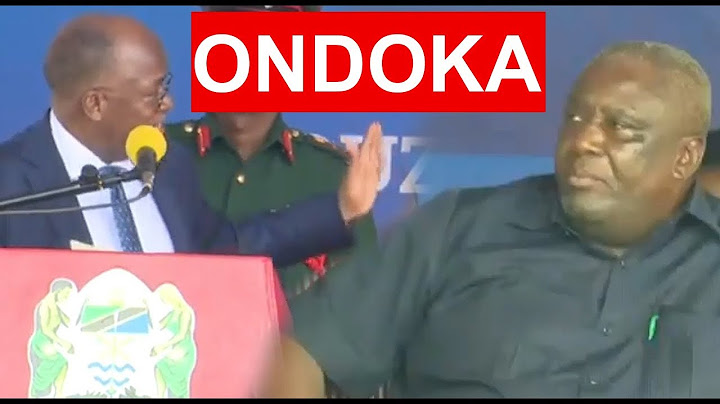 BREAKING: MAGUFULI AMTUMBUA LUGOLA "UNANITESA, ONDOKA HAPA SINA URAFIKI KAZINI"