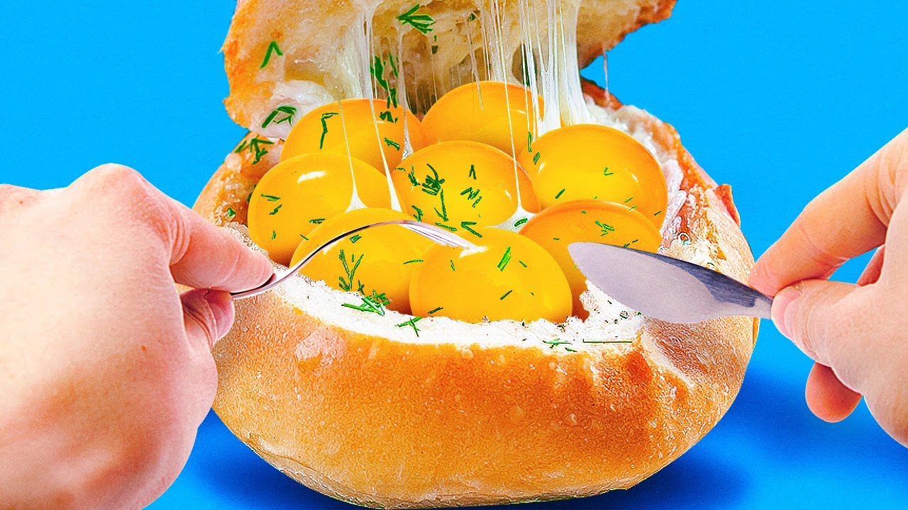 35 CREATIVE IDEAS WITH EGGS - YouTube