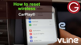 How to reset wireless CarPlay connection on VLine VL2 or VLite VT2 system  GROM Tech Tip